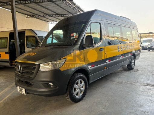 MERCEDES SPRINTER 417 2025 ESCOLAR 28 LUGARES 0KM EXTRA LONGA COMPLETA