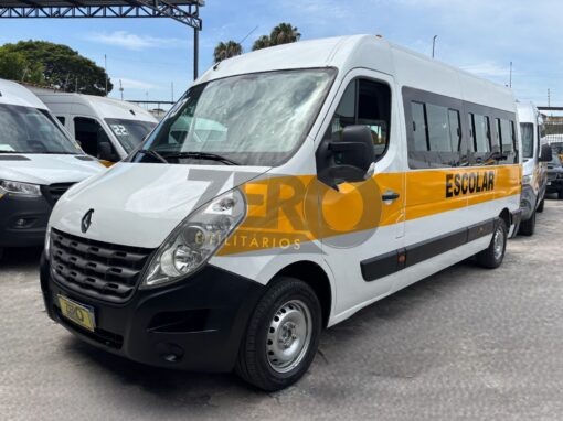 Renault Master L3h2 2020 Escolar 24 Lugares Ônibus no Documento Com Ar Condicionado